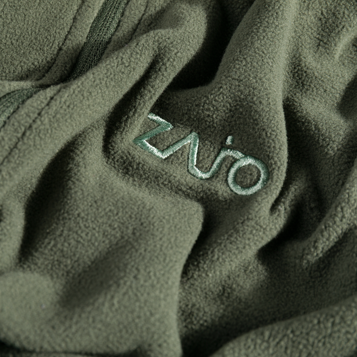 Auro Kid's Fleece Jacket — Thyme Green