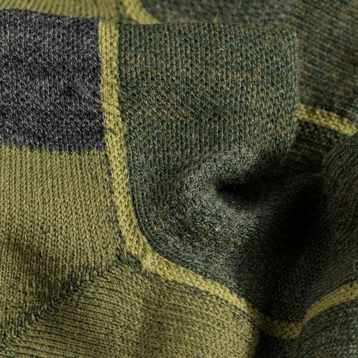 Hejma Merino Low Socks — Avocado Green