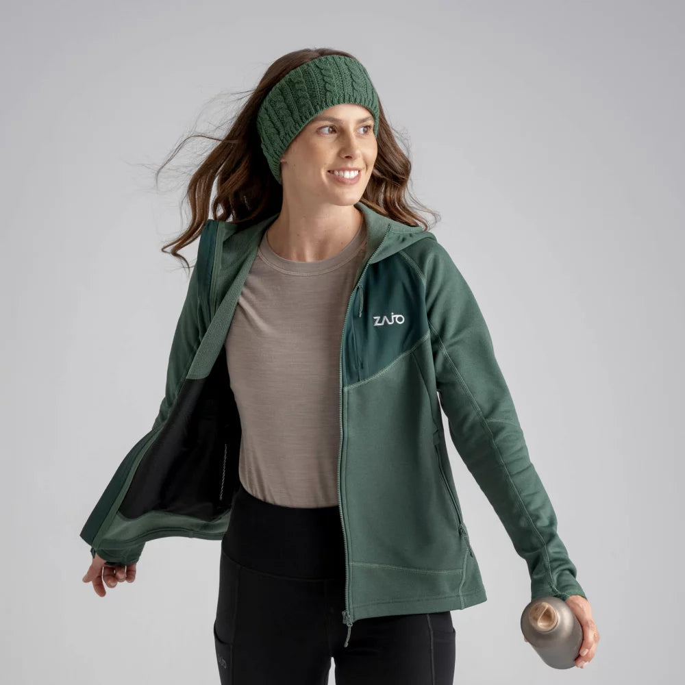 Amiko Women's Fleece Hooded Jacket
