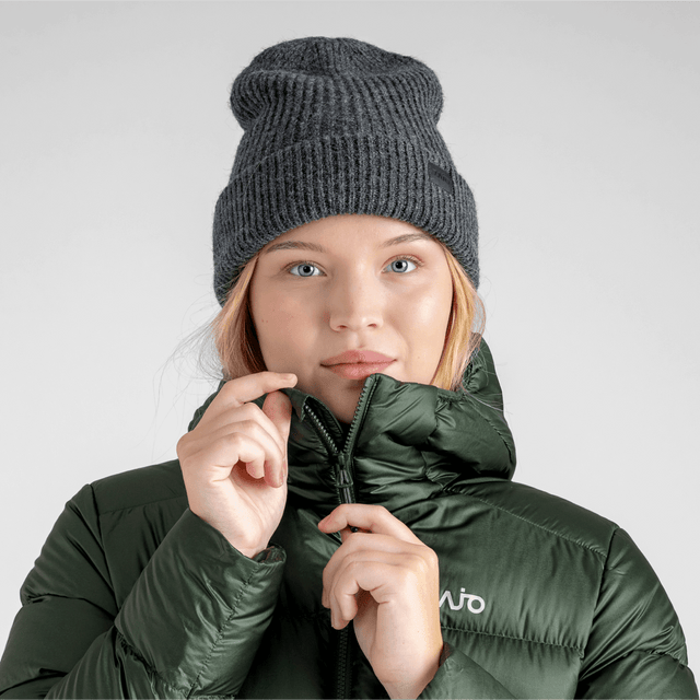 Lana Alpaca Wool Beanie — Off White