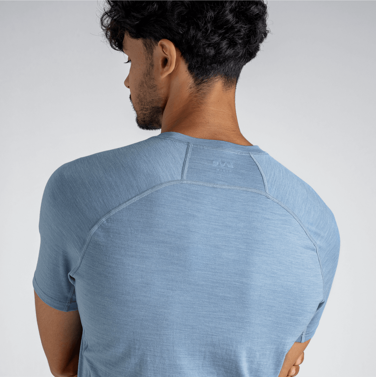 Senti Men's Merino T-shirt — Amber Gold