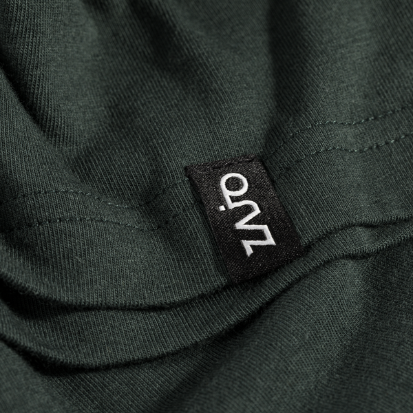 Arbo Men's Organic Cotton T-shirt — Dark Green Element