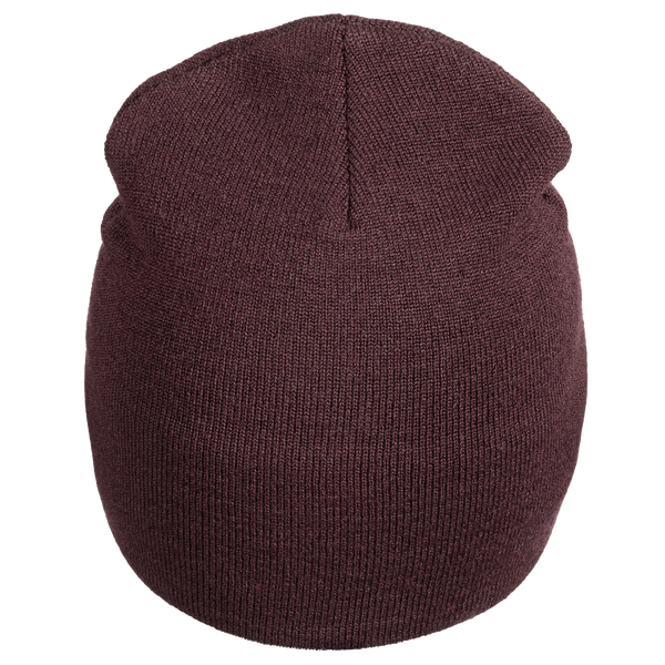 Signo Merino Beanie — Decadent Red