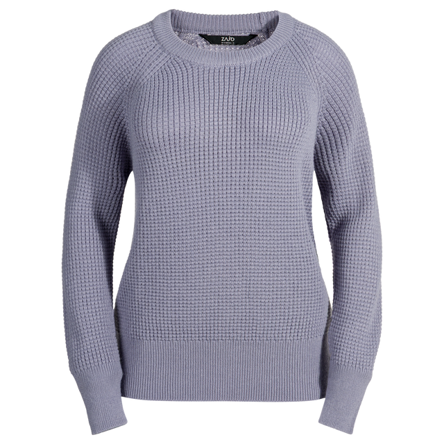Triki Women's Merino Knit Sweater, color Lavender
