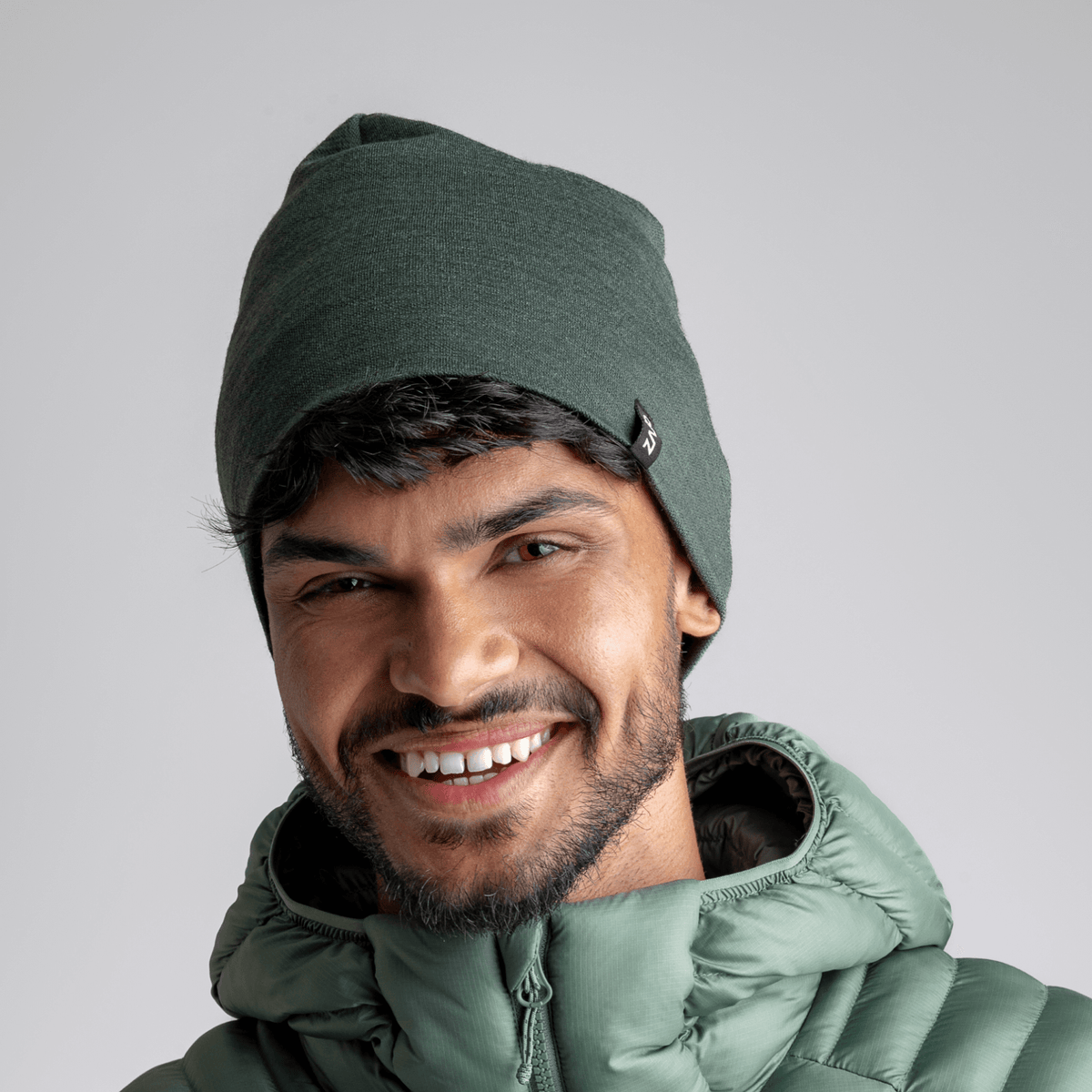 Hejma Merino Beanie — Taupe Beige