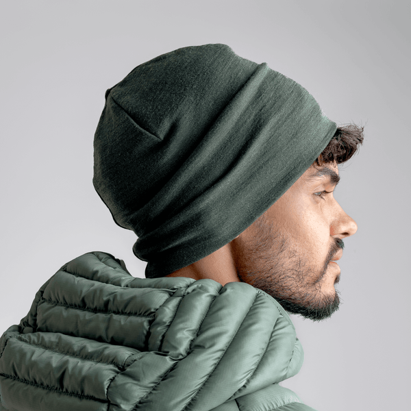 Hejma Merino Beanie — Taupe Beige