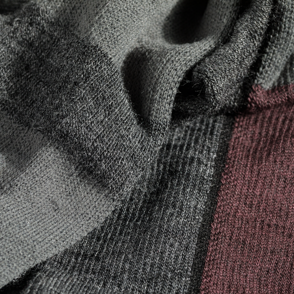 Hejma Merino Mid Socks — Decadent Red
