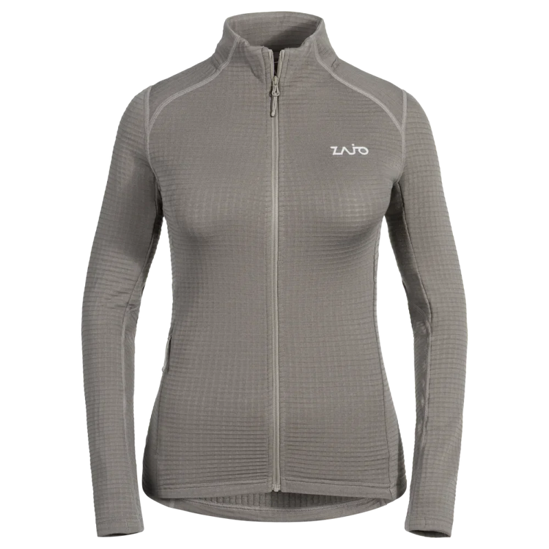 Kovri Women's Merino Grid Jacket — Taupe Beige