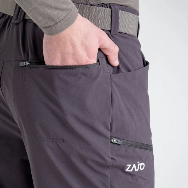 Pado Men's Zip-Off Pants — Espresso