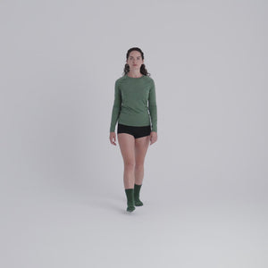 Senti Women's Merino Hot Pants — Purple