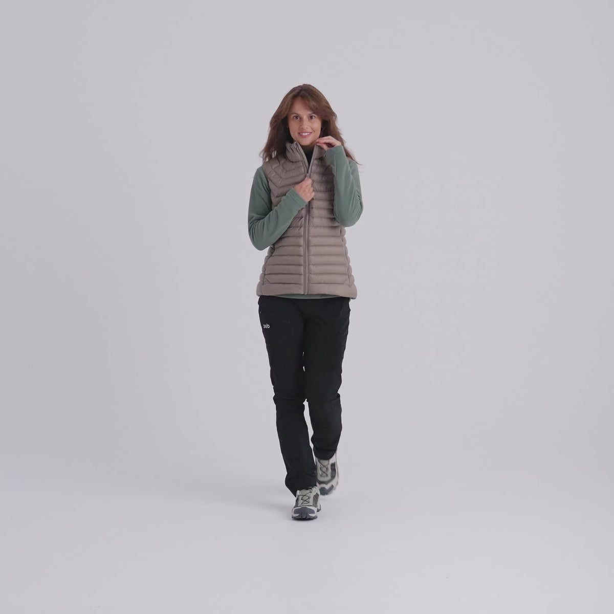 Nubaro Women's Insulated Vest — Lila Haze