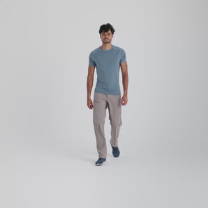 Senti Men's Merino T-shirt — Thyme Green