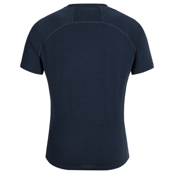Senti Men's Merino T-shirt — Dark Navy