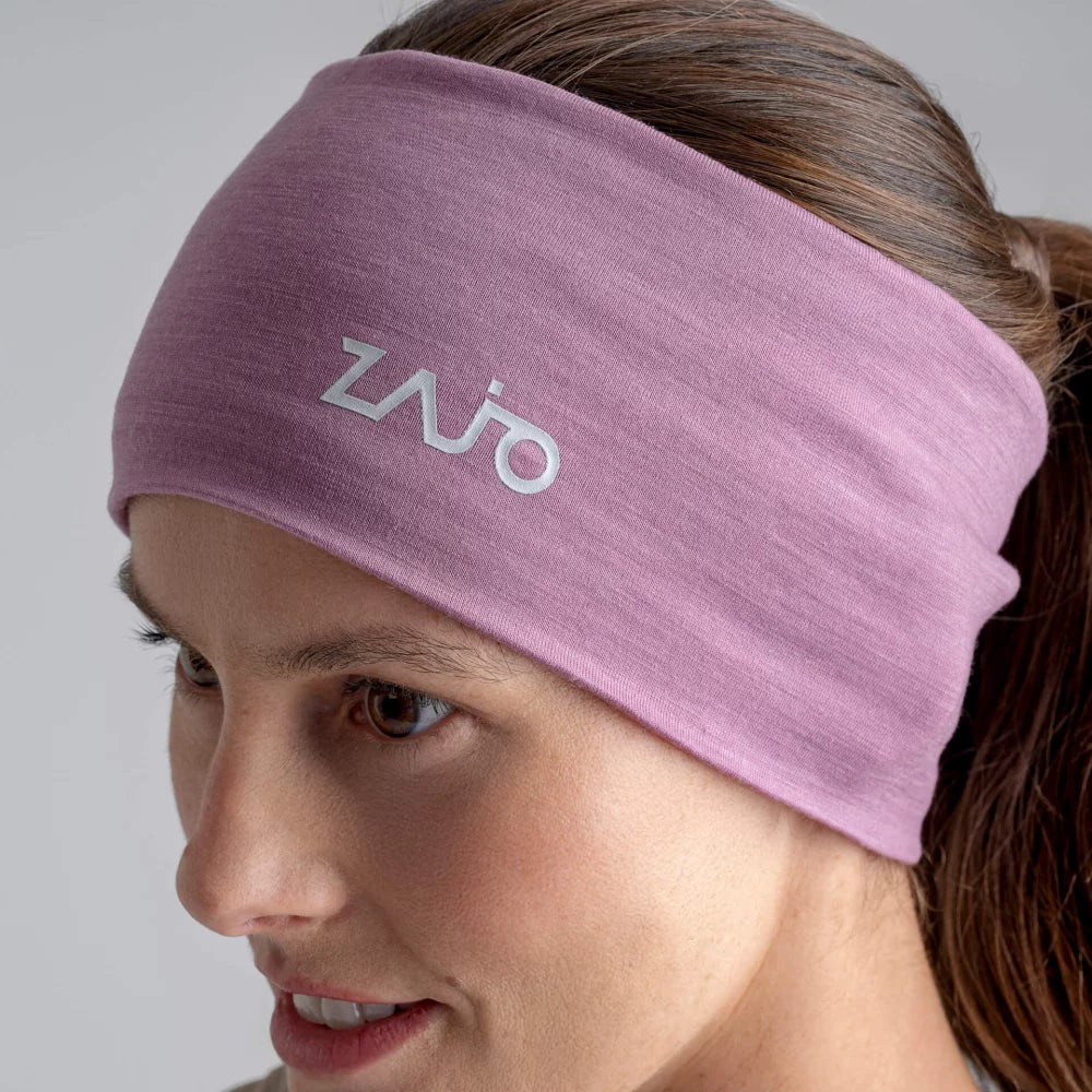 Senti Merino Headband — Decadent Red