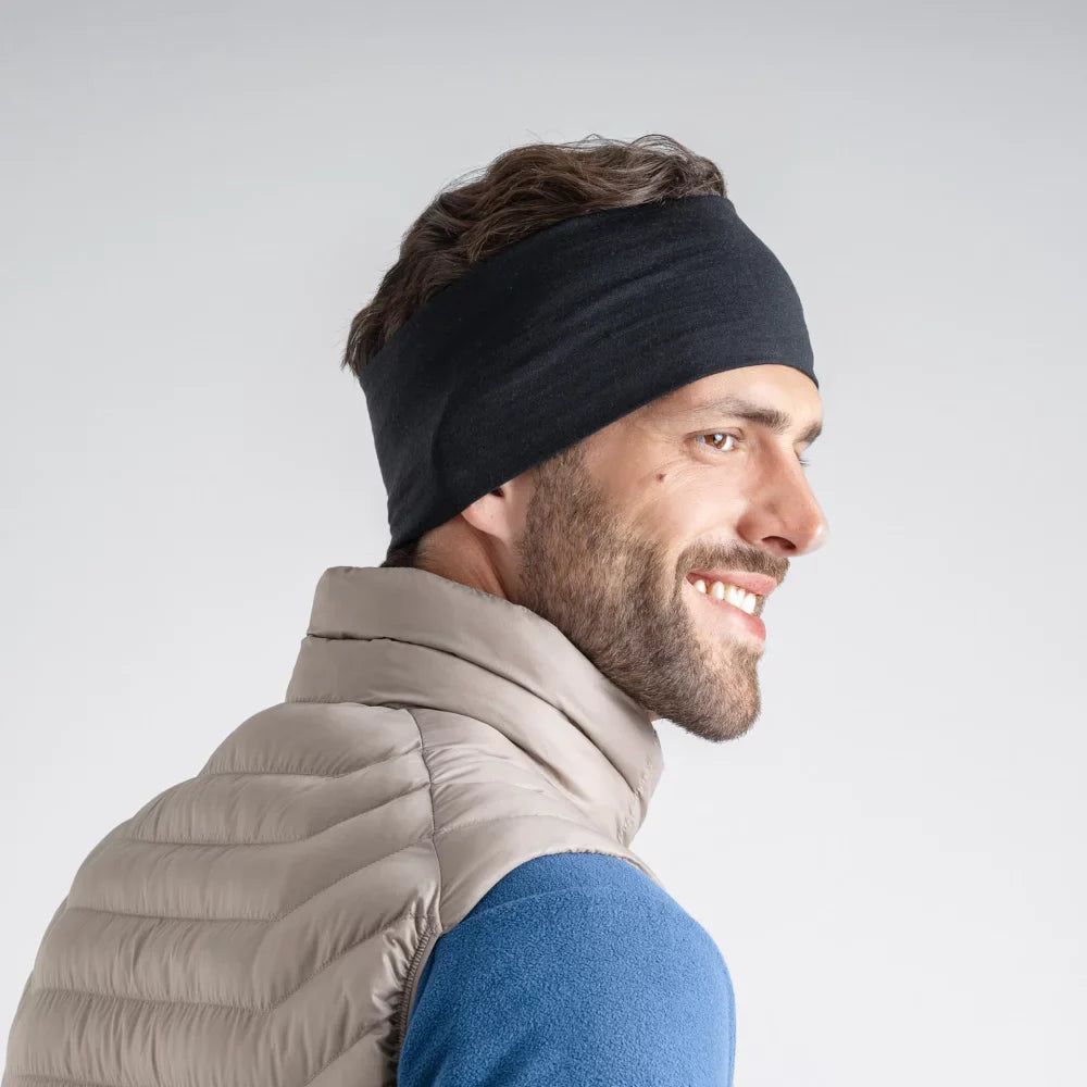 Senti Merino Headband — Purple